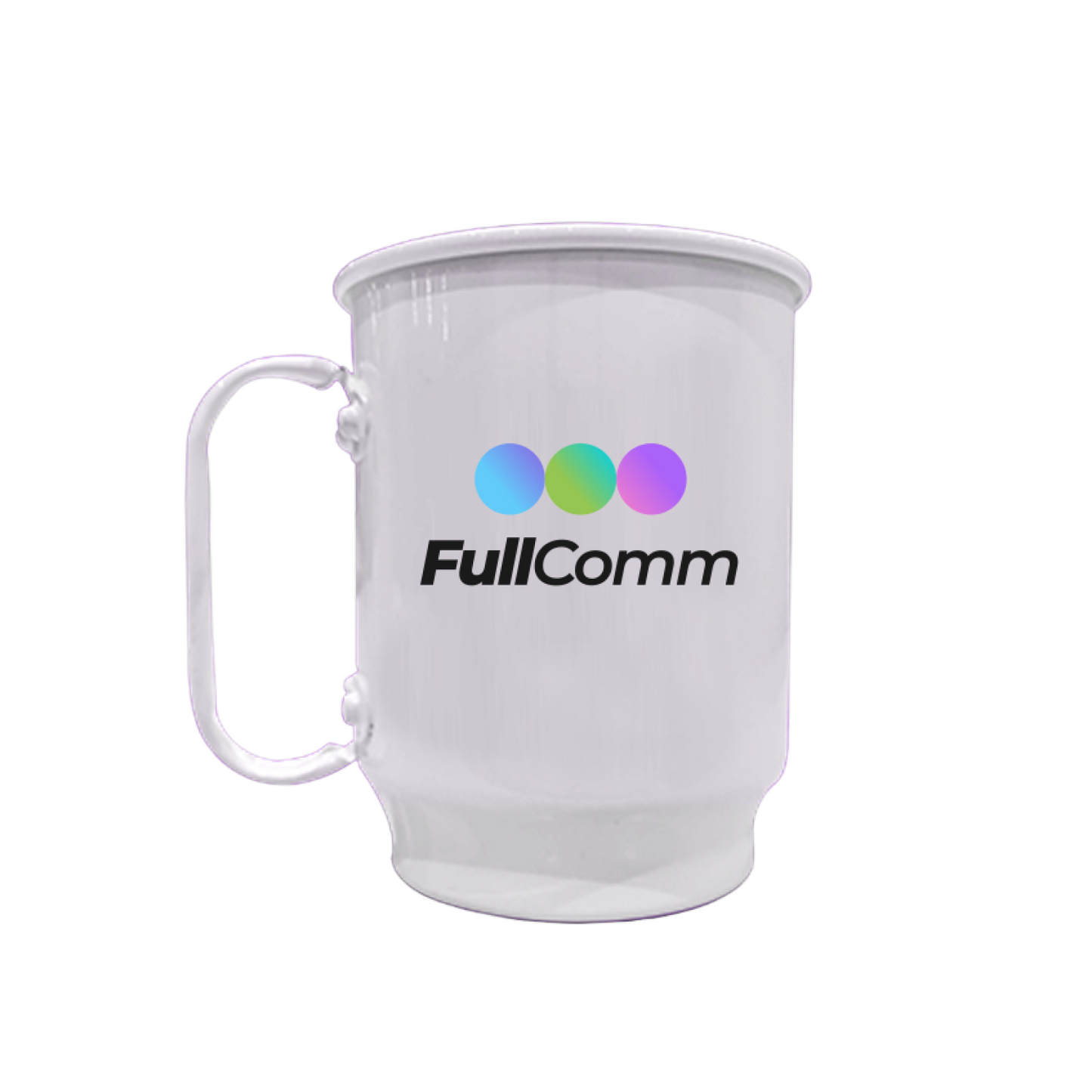 Caneca de Alumínio Fullcomm Logo Pequeno